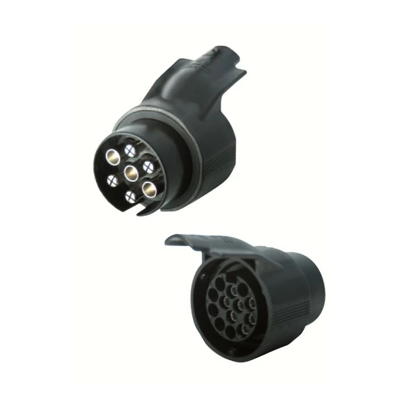 Adattatore Spina 7 Poli + Presa 13 Poli PERUZZO Art. 692 1 Adattatore Spina 7 Poli + Presa 13 Poli PERUZZO Art. 692