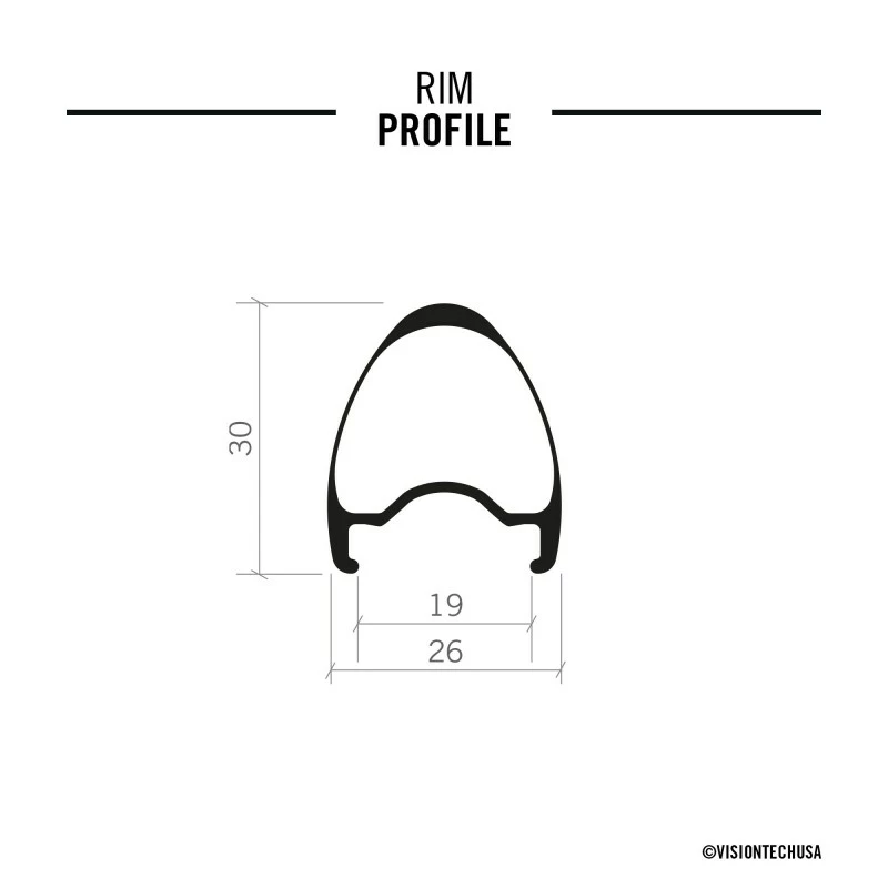 Coppia Ruote In Carbonio VISION TC30 DB CL Disc 4 Coppia Ruote In Carbonio VISION TC30 DB CL Disc - immagine 4