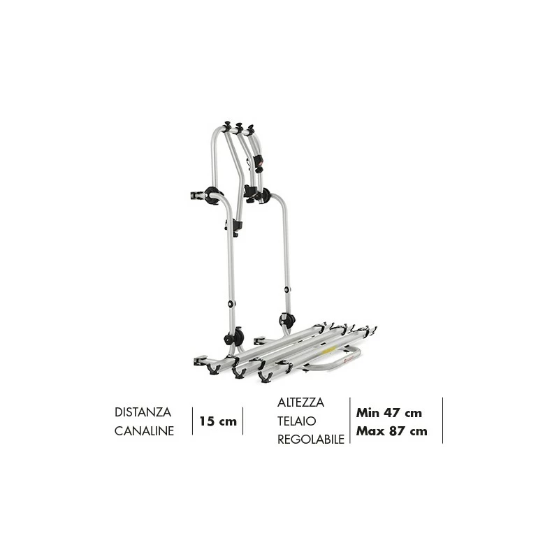 Portabici Posteriore Fabbri BICI OK 3 CAMPER 47/87 1 Portabici Posteriore Fabbri BICI OK 3 CAMPER 47/87