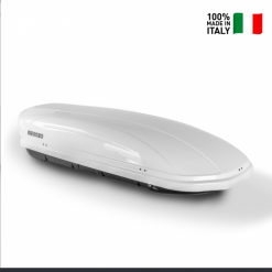 Baule Da Tetto MENABO' Mania 400 Litri Bianco -Negozio Bici corsa economico baule da tetto menabo mania 400 litri bianco 2