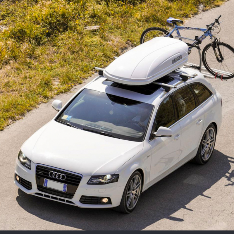 Baule Da Tetto MENABO' Mania 460 Litri Bianco 4 Baule Da Tetto MENABO' Mania 460 Litri Bianco - immagine 4