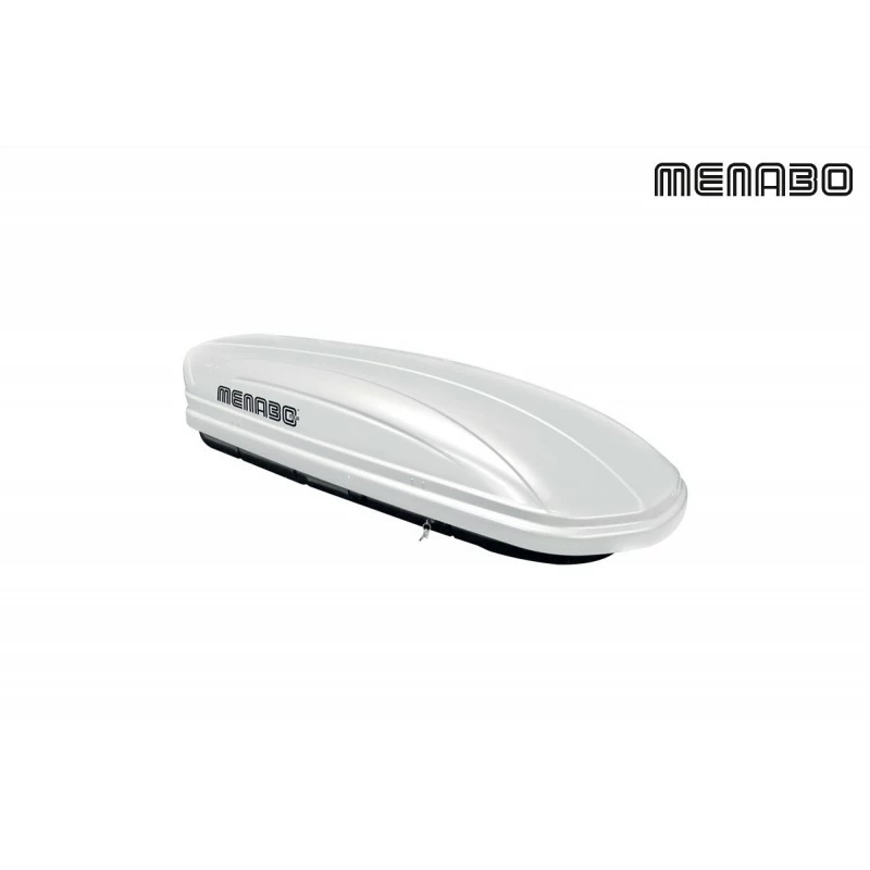 Baule Da Tetto MENABO' Mania 460 Litri Bianco 1 Baule Da Tetto MENABO' Mania 460 Litri Bianco