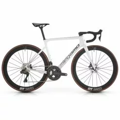 Bici Da Corsa MEGAMO PULSE ELITE 01 SH12 Disk Carbonio Shimano DURACE Di2 12v Powermeter + Ruote Carbon