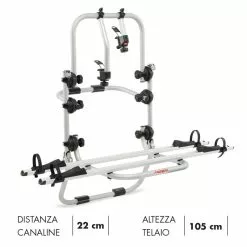 Portabici Posteriore Fabbri BICI OK ELETTROBIKE VAN 2 Ebike MAXI