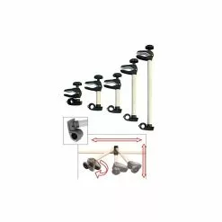 Braccetto 3D Per Portabici PERUZZO Padova Stelvio Firenze Art. 693 In Alluminio