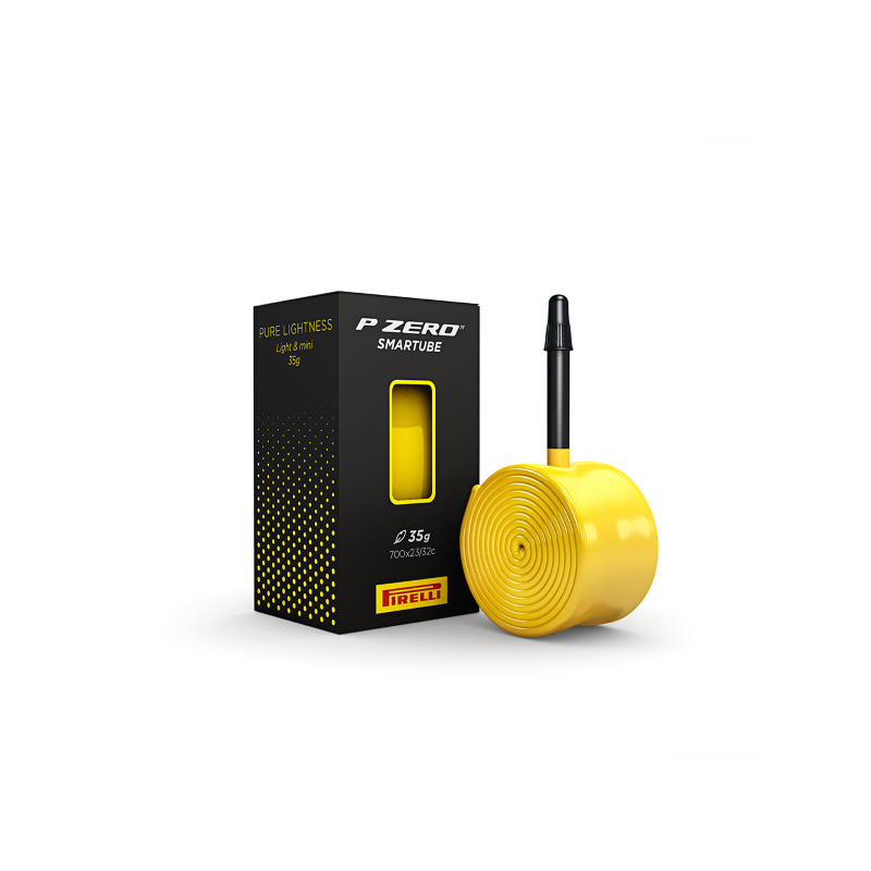Camera D'aria PIRELLI SmarTUBE Valvola 80mm 700x23/32 35 Gr 2 Camera D'aria PIRELLI SmarTUBE Valvola 80mm 700x23/32 35 Gr - immagine 2