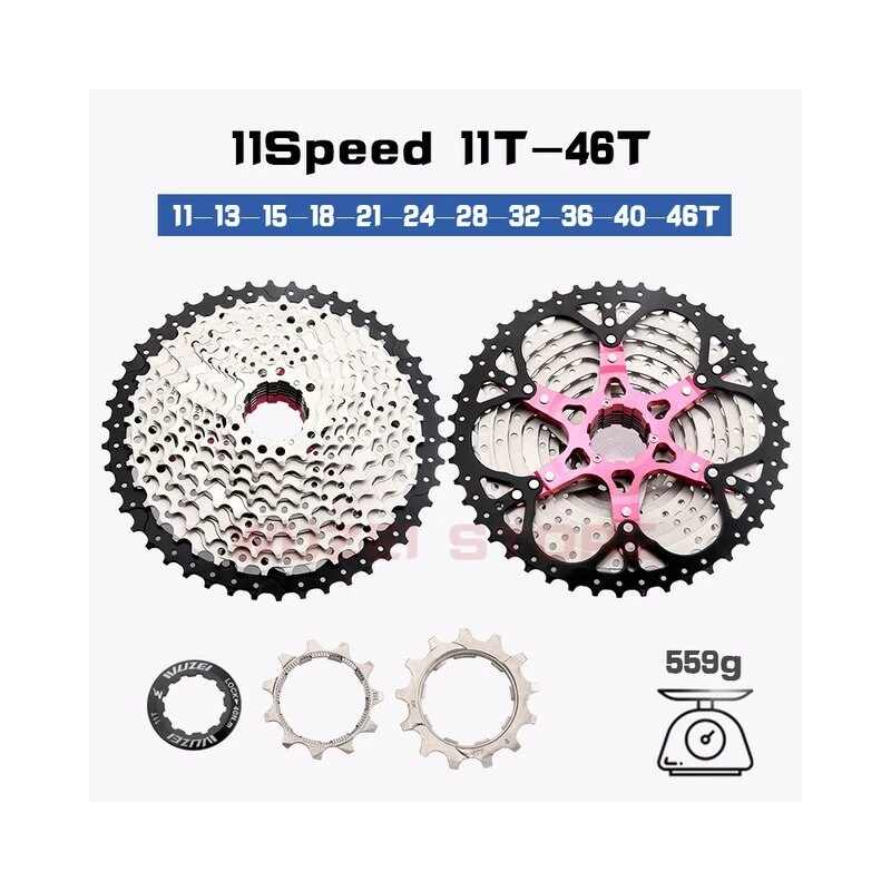 GLAMSPORT Cassetta Pignoni MTB Per Rulli 11 Velocità 1 GLAMSPORT Cassetta Pignoni MTB Per Rulli 11 Velocità