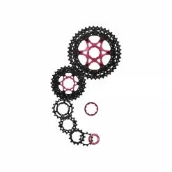 Cassetta Pignoni MTB SUNRACE MX3 10 Velocita 11-40 Alluminio Nero -Negozio Bici corsa economico cassetta pignoni mtb sunrace mx3 10 velocita 11 40 alluminio nero 2