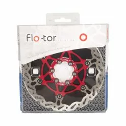 Disco Freno Ashima Flotor Evolution Alluminio 6 Fori Flottante Rosso