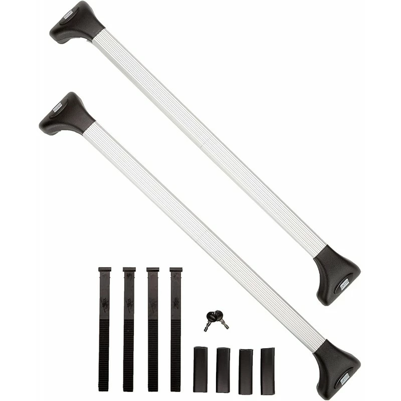 Barre Portatutto Fabbri Telescopiche Alluminio Rail Aperto ALUVIVA 2 RA Silver 1 Barre Portatutto Fabbri Telescopiche Alluminio Rail Aperto ALUVIVA 2 RA Silver