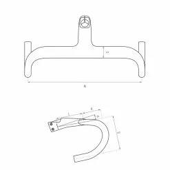 Manubrio Monoscocca Carbon WILIER FILANTE SLR DISC 11 Manubrio Monoscocca Carbon WILIER FILANTE SLR DISC -Negozio Bici corsa economico manubrio monoscocca carbon wilier filante slr disc 5