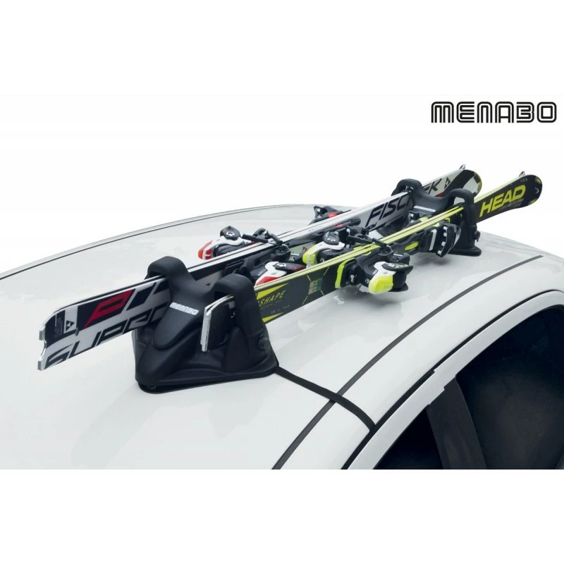 Porta Sci Magnetico Da Tetto MENABO' SHUTTLE 2 Sci 2 Porta Sci Magnetico Da Tetto MENABO' SHUTTLE 2 Sci - immagine 2