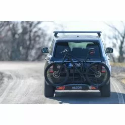 Portabici Da Gancio Traino MENABO' ALCOR Per EBIKE 2 Bici -Negozio Bici corsa economico portabici da gancio traino menabo alcor per ebike 2 bici 3