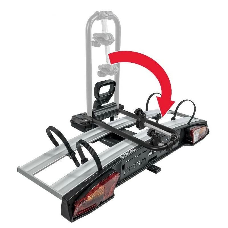 Portabici Da Gancio Traino MENABO' ALCOR Per EBIKE 4 Bici 5 Portabici Da Gancio Traino MENABO' ALCOR Per EBIKE 4 Bici - immagine 5