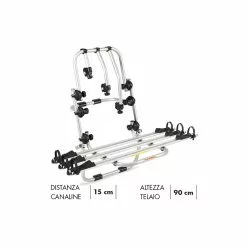 Portabici Posteriore Fabbri BICI OK MTB 3 Bici 90