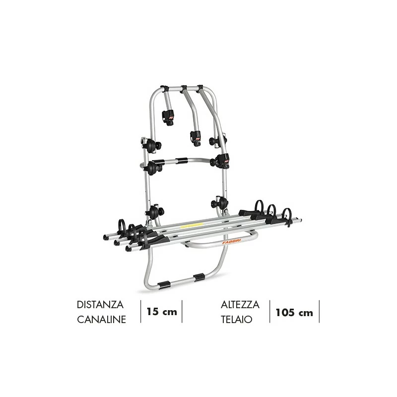 Portabici Posteriore Fabbri BICI OK MTB VAN 3 Bici 1 Portabici Posteriore Fabbri BICI OK MTB VAN 3 Bici