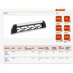 Portasci Per Barre Da Tetto FABBRI ALUSKI & BOARD UNIVERSALE 4 -Negozio Bici corsa economico portasci per barre da tetto fabbri aluski board universale 4 2